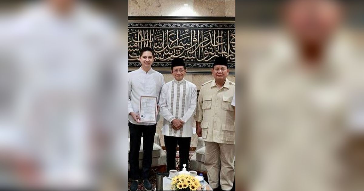 Budisatrio Djiwandono Ternyata Baru Mualaf 3 Pekan Sebelum Menikah, Prabowo Subianto Jadi Saksi