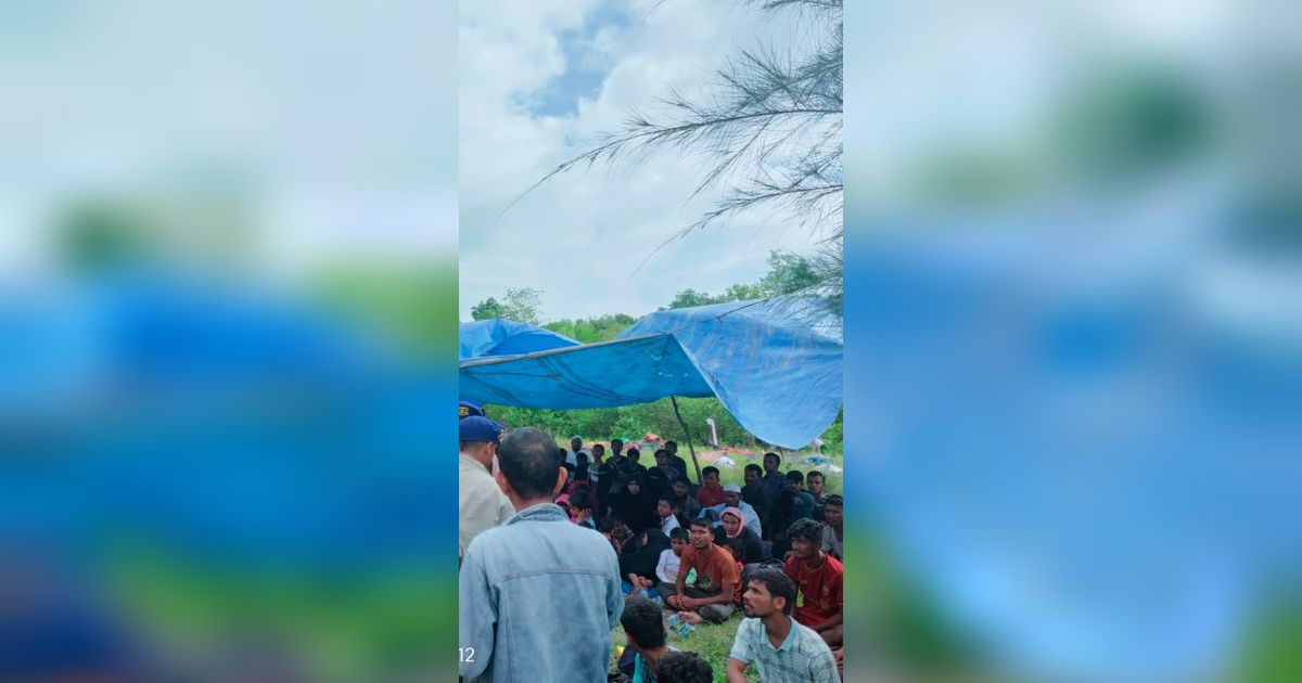 170 Pengungsi Rohingya Berlabuh di Langkat, Ada yang Sakit dan Kelaparan