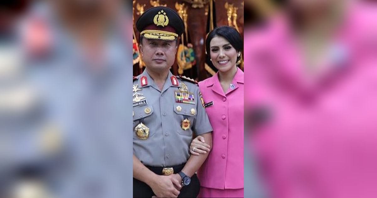 Penghormatan untuk Perwira Tinggi Polri, Satu Komjen Didampingi Sang Istri Mantan Presenter TV