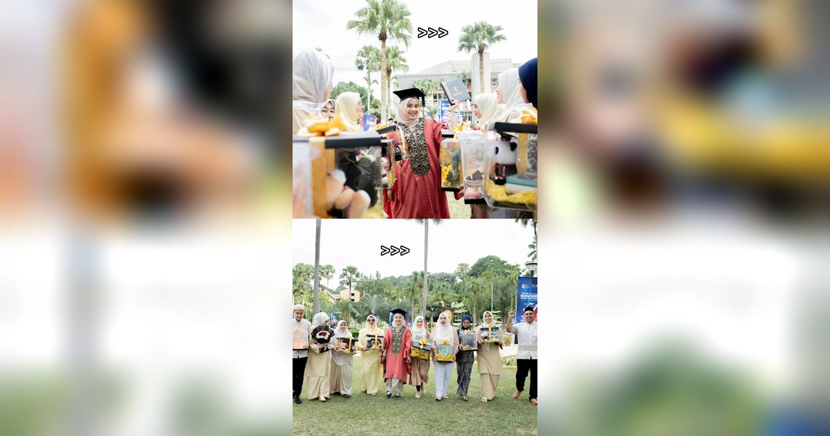 Viral Wanita Ini Terima Banyak Hadiah dari Keluarga Besarnya saat Wisuda, Bak Seserahan Pernikahan