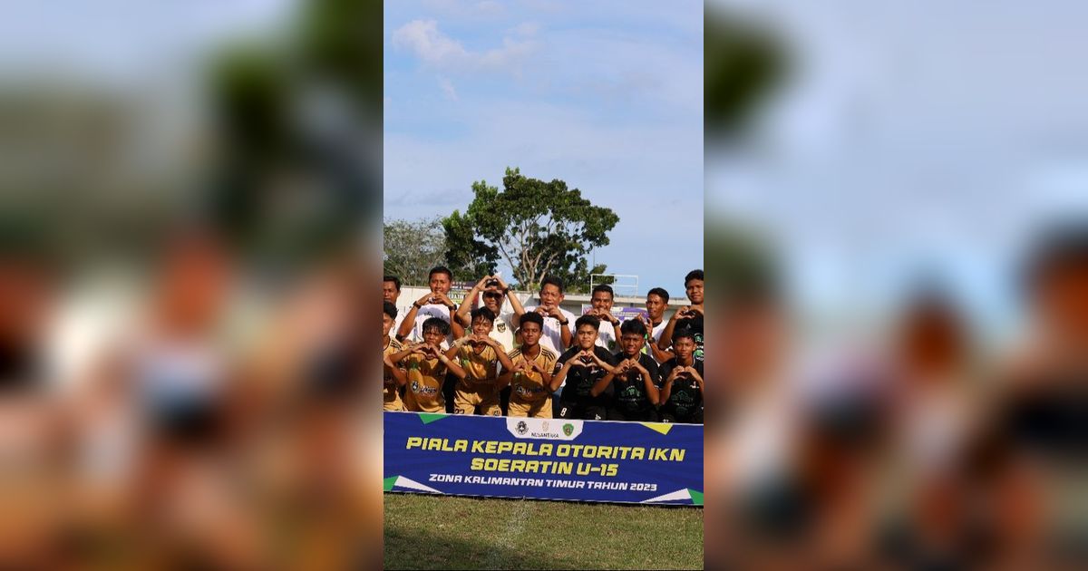 Persikutim Raih Gelar Juara di Kompetisi Piala Kepala Otorita IKN Soeratin U-15 Zona Kaltim