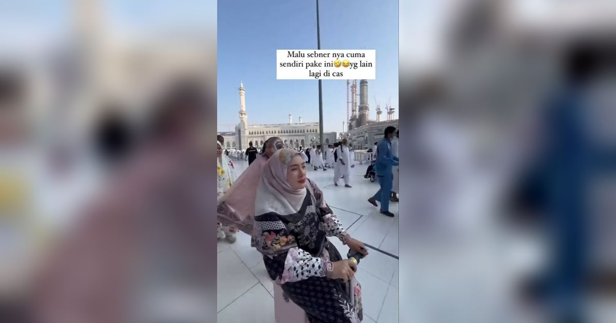 Naik Koper Listrik di Mekkah, 8 Foto Shella Saukia 'Crazy Rich' Aceh Yang Menuai Cibiran Netizen