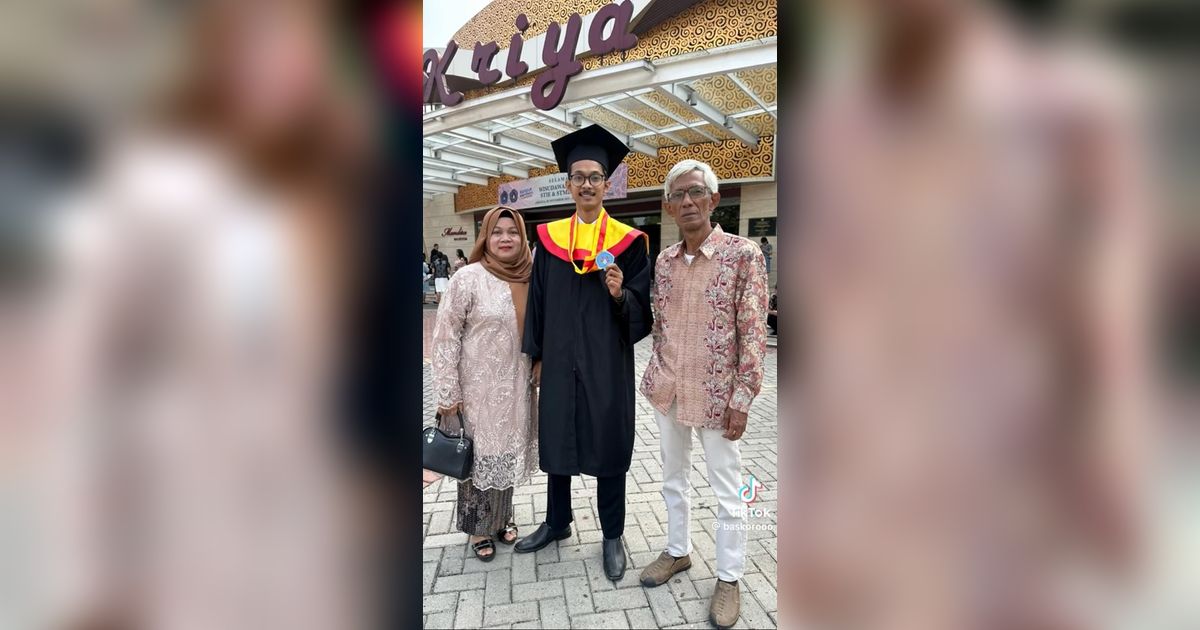 Kisah Pria Kuliah Sambil jadi Driver Ojol hingga Akhirnya Wisuda Ini Viral, Banjir Pujian Warganet