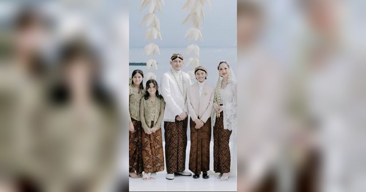 Foto Bunga Citra Lestari Bersama Keluarga Lengkap Ashraf di Pernikahannya, Kecantikan Keponakannya Curi Perhatian