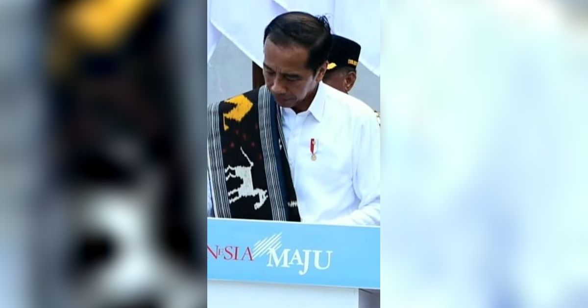Di Kupang, Jokowi Resmikan SPAM Kali Dendeng dan Gereja Katolik Katedral yang Pernah Diterjang Badai Seroja