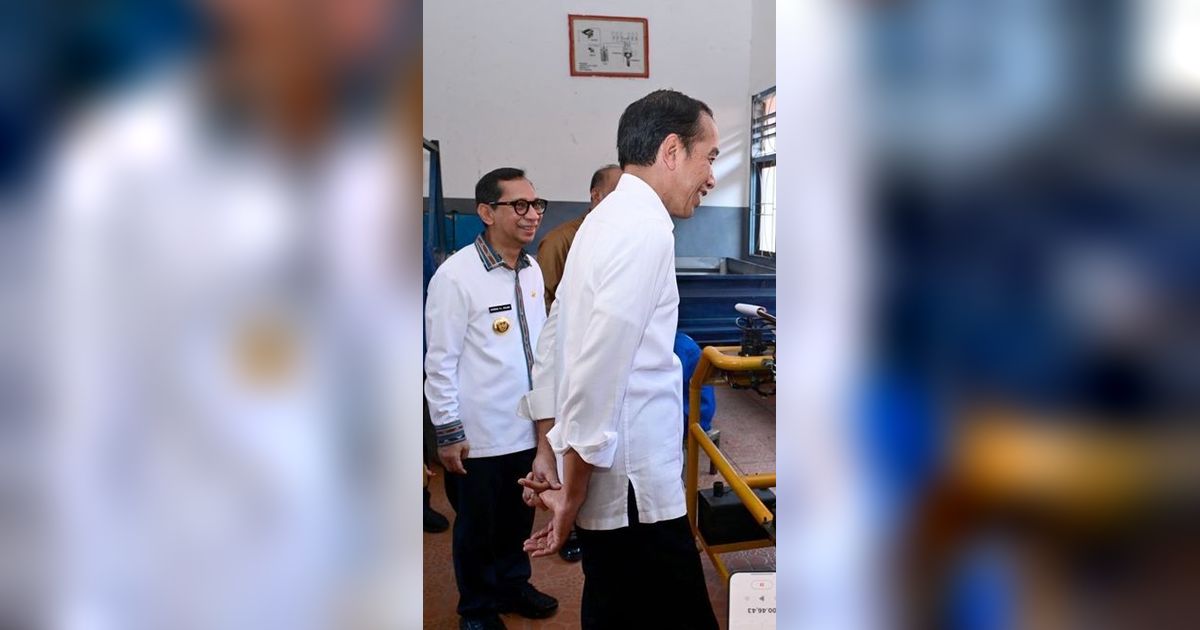 Jokowi Janji Beri Mobil Baru dan Mesin Kayu untuk SMKN 5 Kupang: Kalau Praktik Hati-Hati