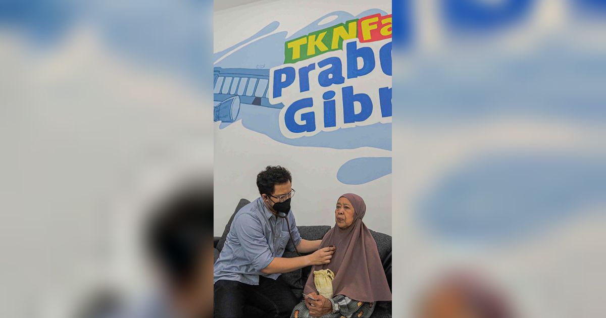 FOTO: TKN Fanta Prabowo-Gibran Gelar Cek Kesehatan Gratis