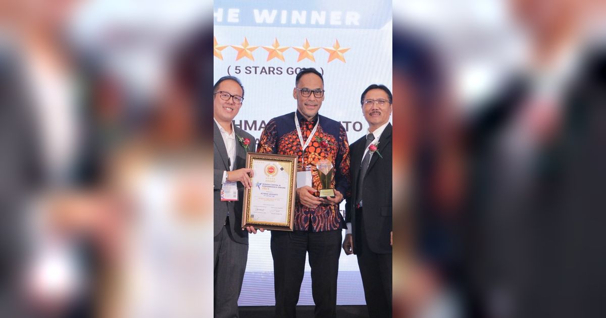 ANTAM Raih 3 Penghargaan Di Ajang Human Capital & Performance Awards 2023