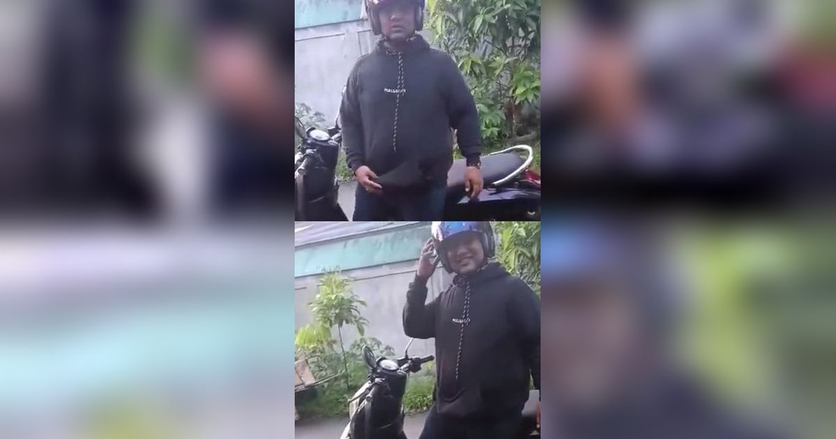 Viral Momen Kocak Kurir Kebingungan Lupa Bawa Paket, Bikin Pelanggan Ngakak