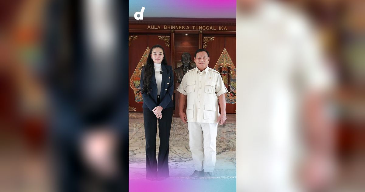 Prabowo Bertemu Nikita Mirzani, Ngomongin Perwira Senior dan Sebatang Pohon