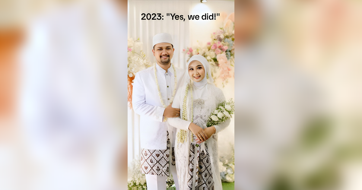Pernah Bilang Ini ke Wanita Incarannya 2 Tahun Lalu, Kini Sah Jadi Istrinya, Definisi Omongan Doa!