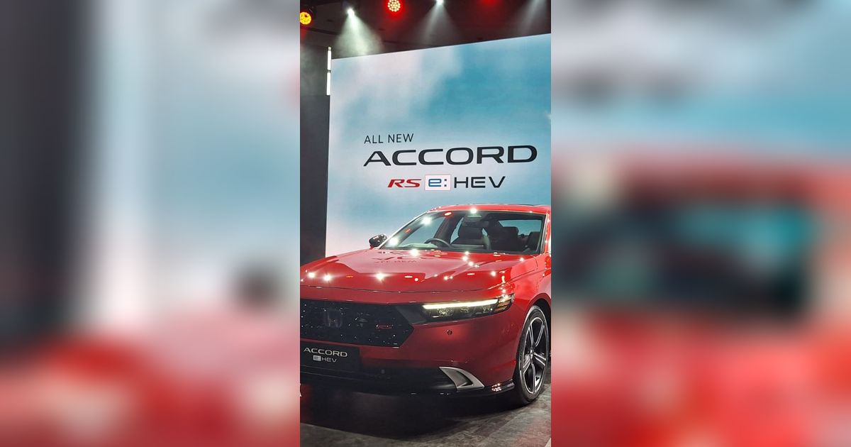 All New Honda Accord RS Hybrid Dijual Rp 959 Jutaan, Lebih Canggih dengan Fitur Honda Connect dan Google Built in