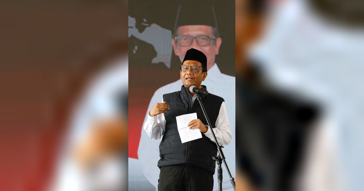 Ini Hasil Survei Elektabilitas Cawapres Mahfud MD