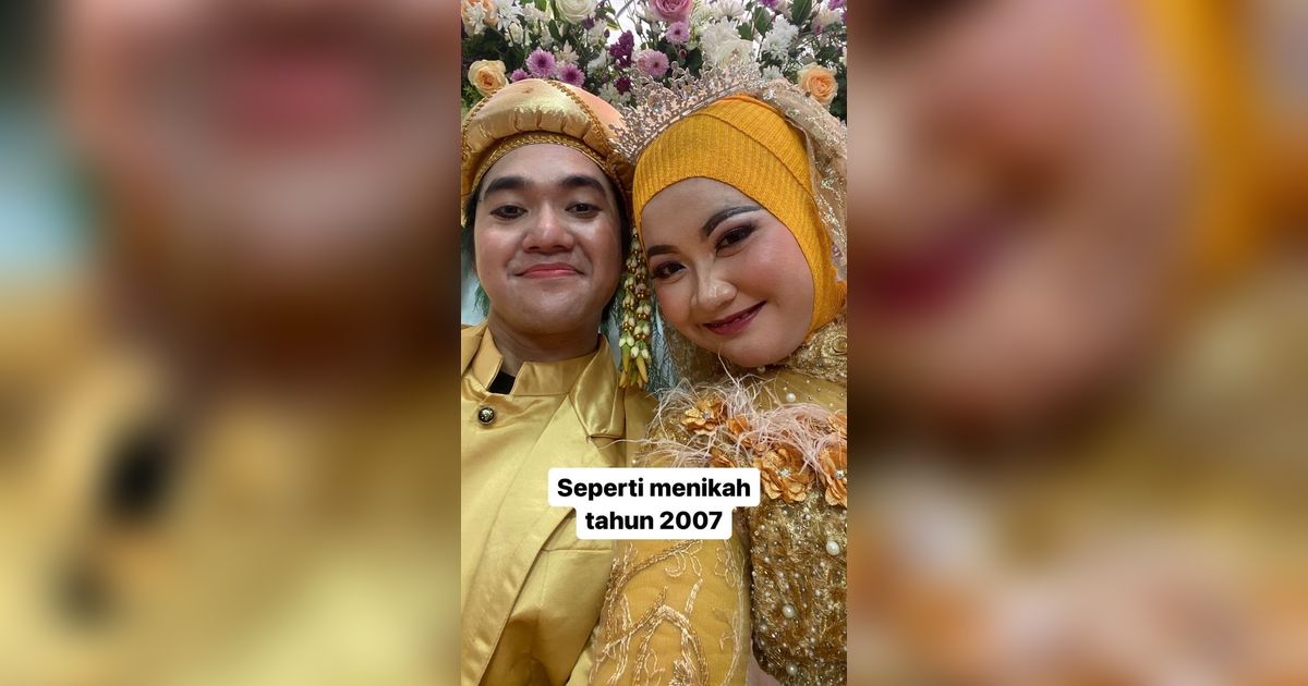 10 Potret Make Up Pengantin Pilihan Mertua ini Gagal Total, Mirip Jin di Iklan Sarimi