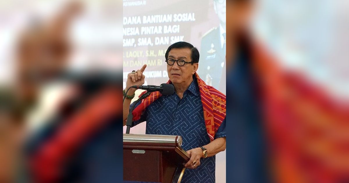 Yasonna soal Pengganti Wamenkumham Eddy Hiariej: Terserah Presiden