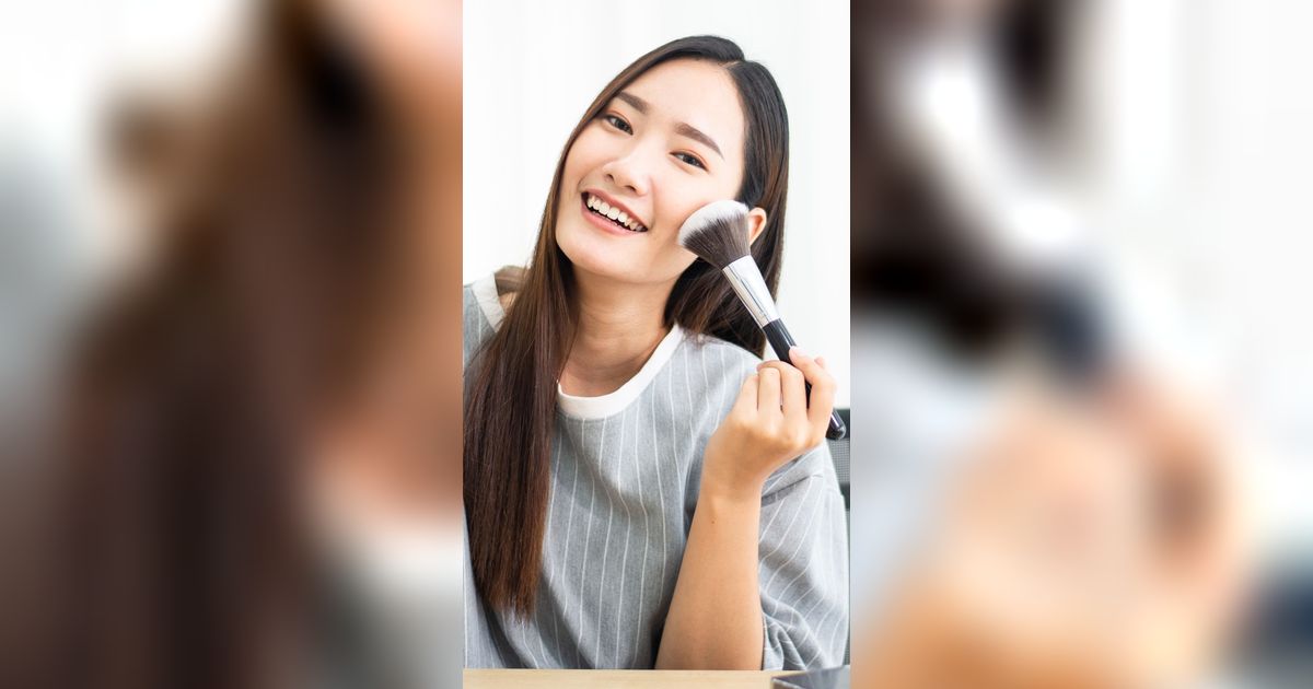 'Rumus' Gagang Kuas Tentukan Garis Highlighter, Kontur, dan Blush On Point