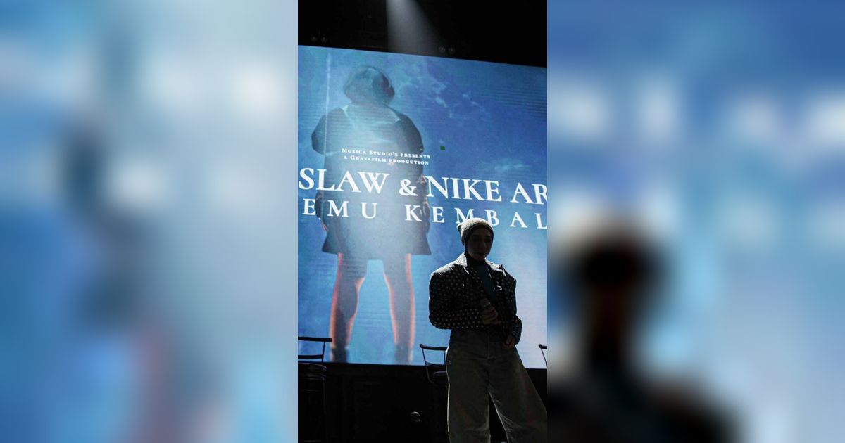 FOTO: Pakai Teknologi AI, Melly Goeslaw Duet Bareng Mendiang Nike Ardilla