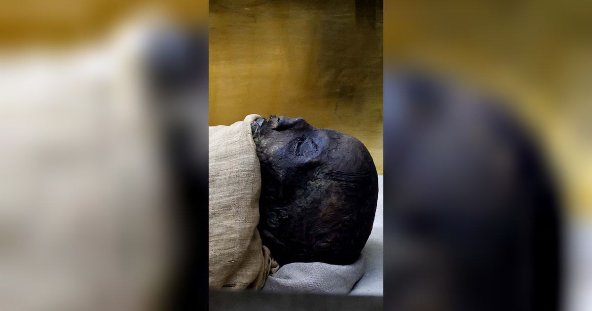 FOTO: Penampakan Wajah Mumi Merenre I, Firaun Mesir Kuno dari Abad ke-23 Sebelum Masehi