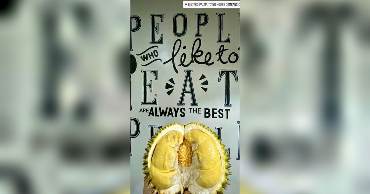 Potret Unik Durian Kembang Senduro Lumajang, Ada Bunga di Tengah Daging Buah