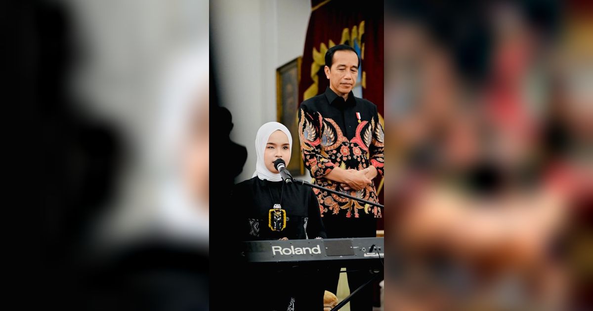 Jokowi Terpukau Suara Emas Putri Ariani