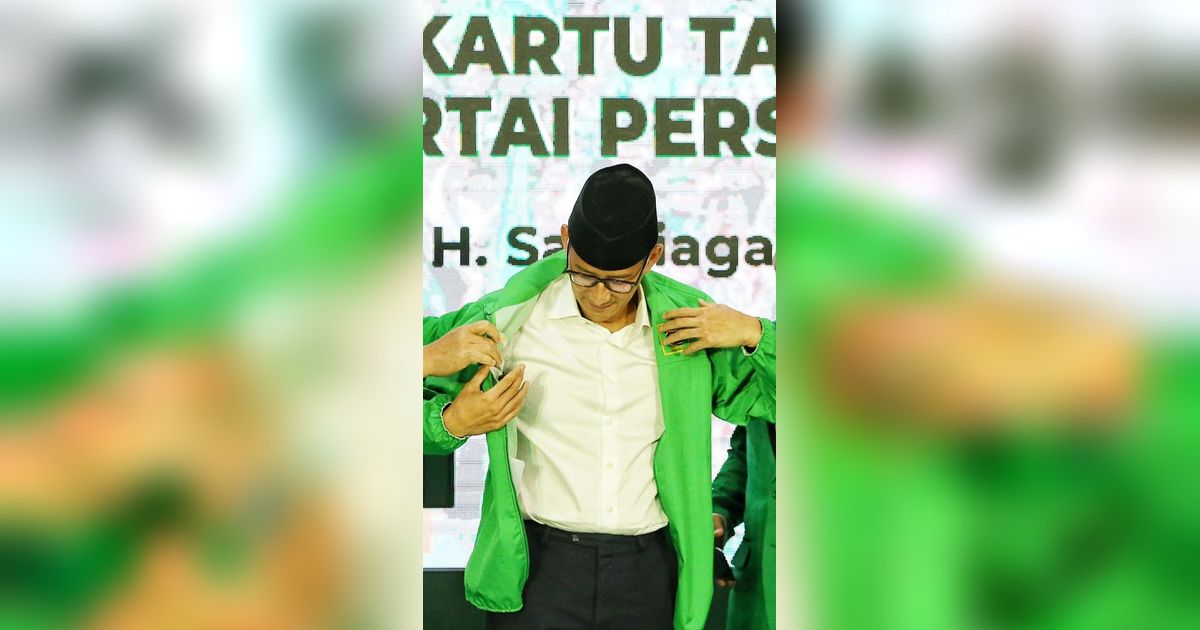 Sandiaga Berseragam PPP