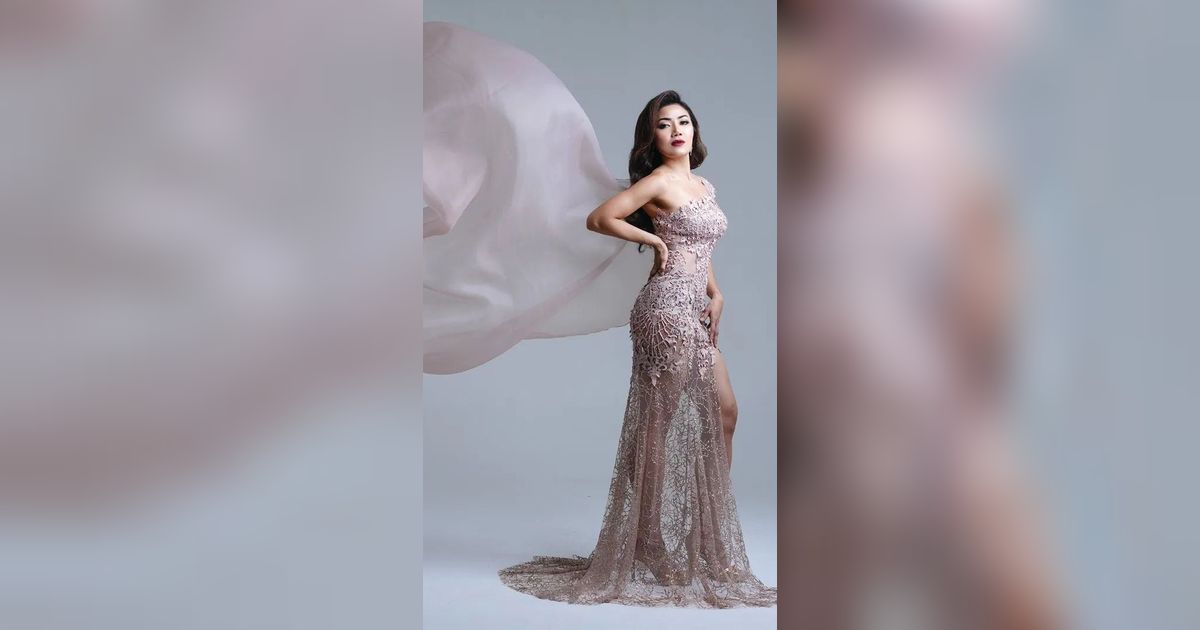 Kini Makin Glamor, Ini Potret Inge Anugrah Kenakan Dress Mewah