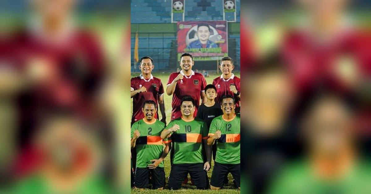 Tim Sepak Bola Pemkot Medan Tanding Lawan Kepling di Stadion Teladan, Berlangsung Seru