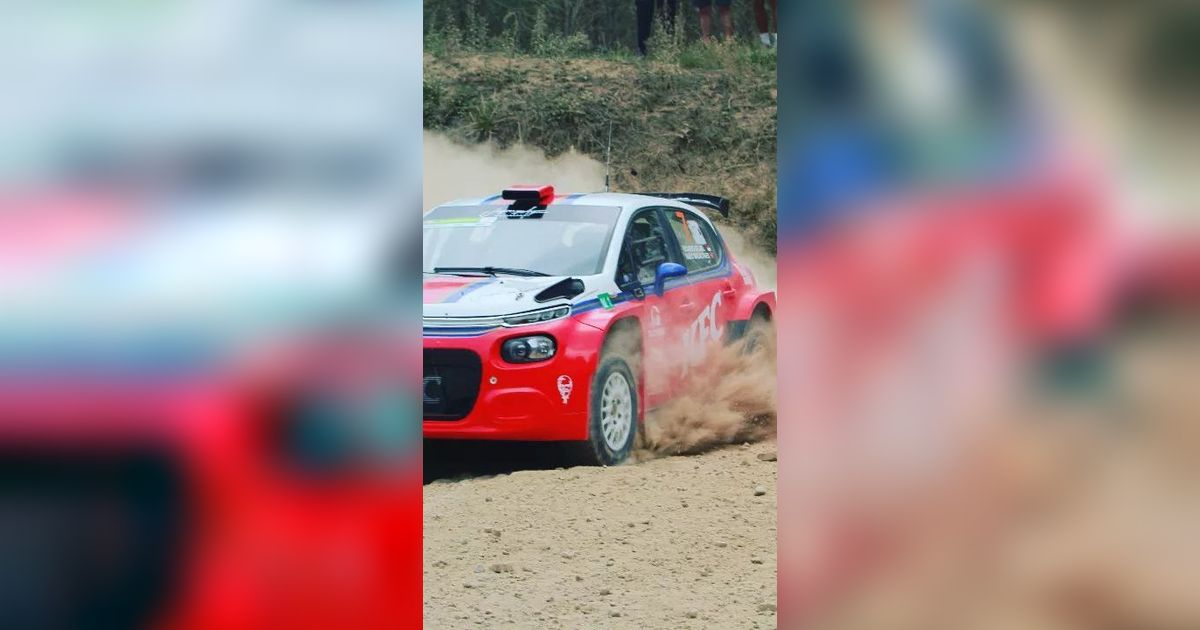 Danau Toba Rally 2023, Adu Kecepatan di Lintasan Berdebu Aek Nauli Simalungun