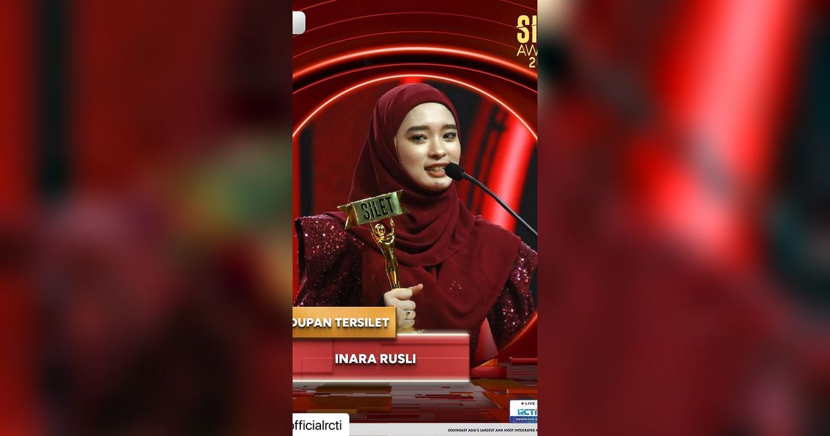 Dapat 2 Kategori Awards, Intip Potret Cantik Inara Rusli