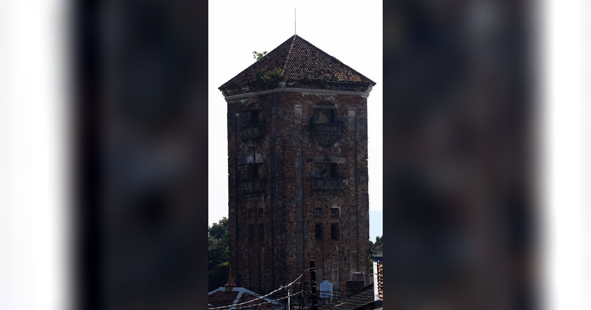 Penampakan Menara Air Kuno di Manggarai, Berusia Tiga Abad