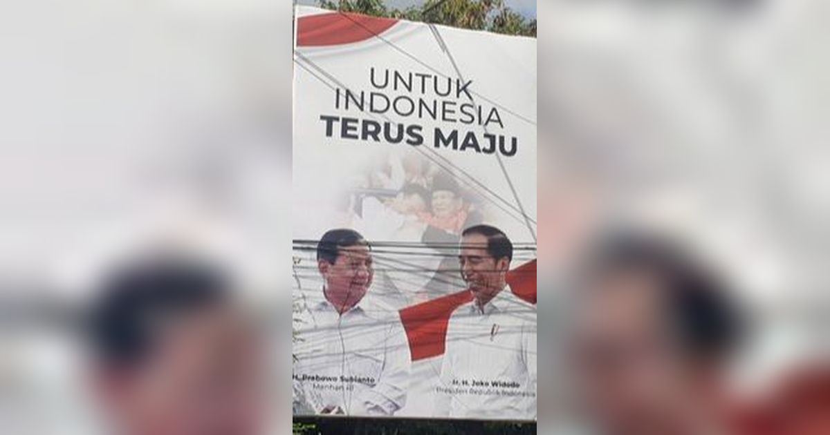 Reaksi Jokowi Banyak Balihonya Bareng Prabowo di Solo Sampai Lampung