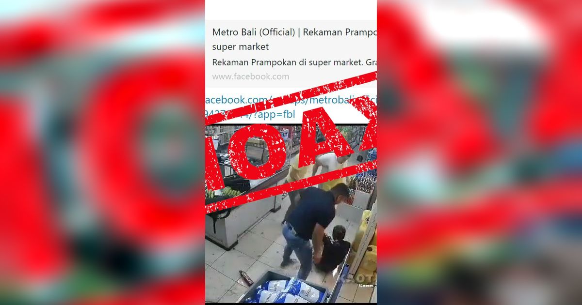 Viral Perampokan Supermarket di Kuta Bali, Ini Kata Polisi