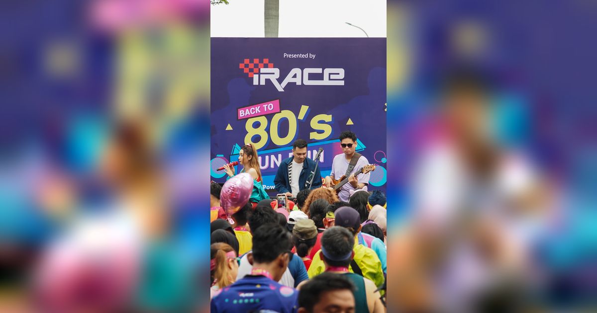 IRACE Indonesia Sukses Gelar Fun Run Bertema Back to 80's