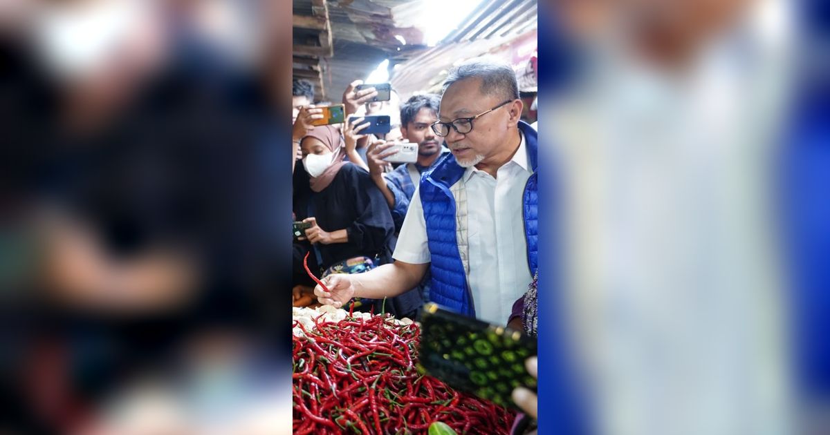 Mendag Zulhas Minta Harga Cabai Jangan Terlalu Murah: Nanti Petani Rugi