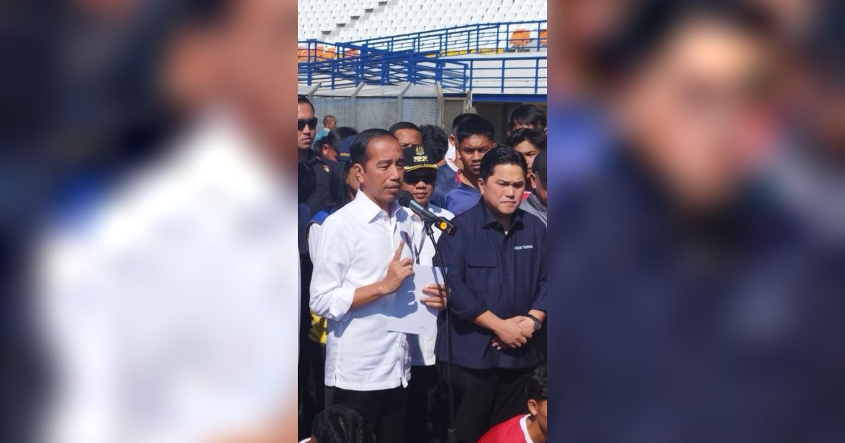 Jokowi Bicara Renovasi Stadion Si Jalak Harupat, Tunggu Keputusan FIFA untuk Jadi Venue Piala Dunia U-17