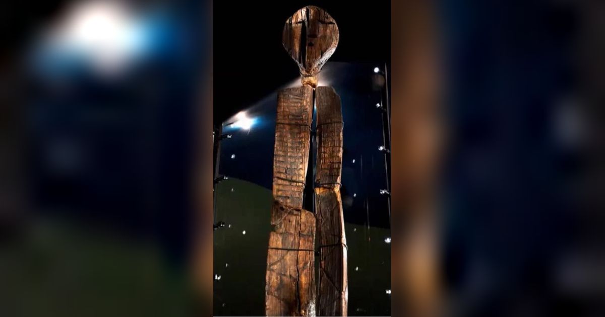 Ini Patung Kayu Tertua di Dunia, Usianya Lebih Tua dari Piramida Mesir dan Ada Simbol Misterius