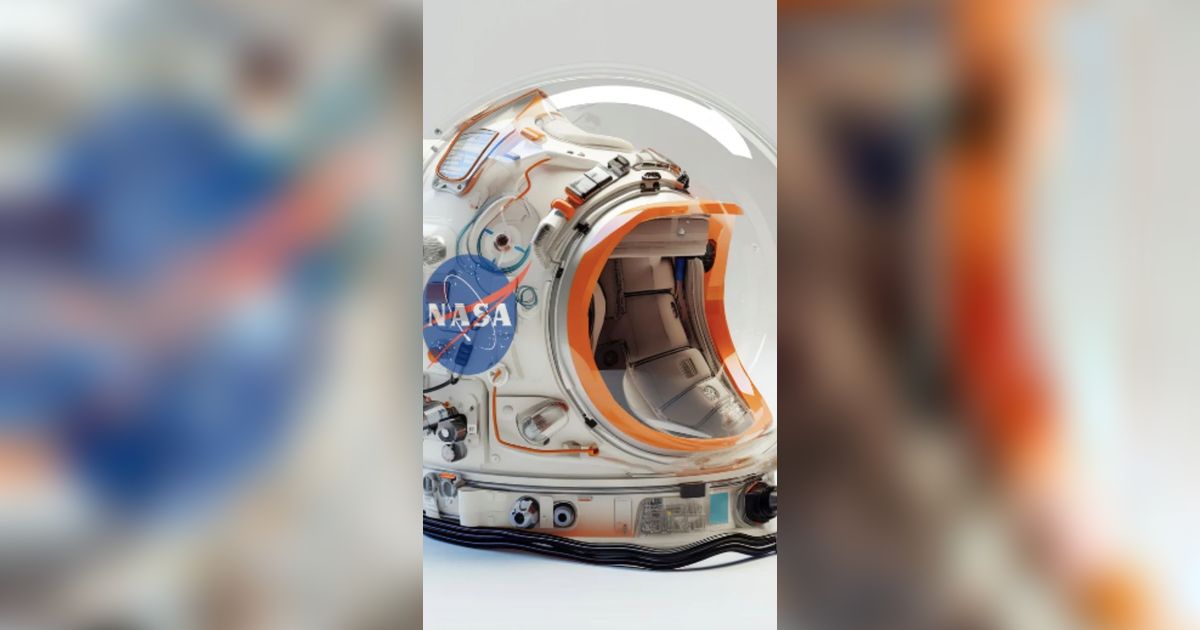 Begini Penampakan Desain Pakaian Astronot NASA Versi AI, Terlihat Futuristik dan Canggih