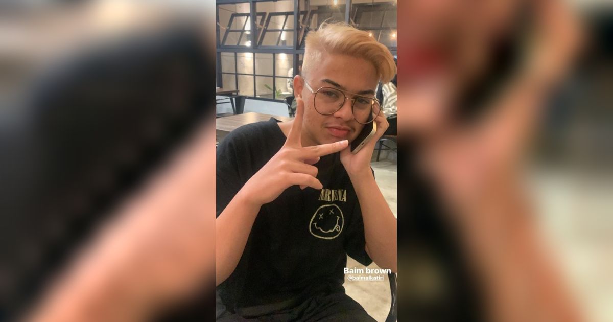 Potret Terbaru Baim Cilik yang Kini , Gayanya Makin Kece ala Bule dengan Rambut Blonde