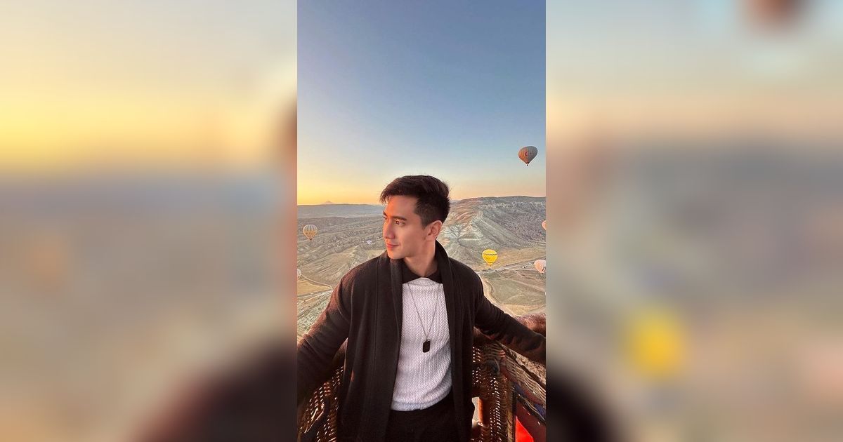 Momen Keseruan Verrell Bramasta Liburan ke Cappadocia, Sahabat 'Sendiri-sendiri Kesini Udah, Kapan Berdua?'