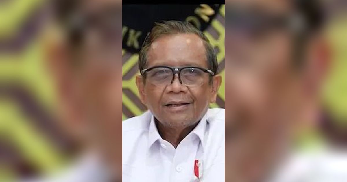 Gaduh Pengesahan UU Kesehatan, Mahfud MD Minta Pihak Tidak Puas Gugat ke Mahkamah Konstitusi