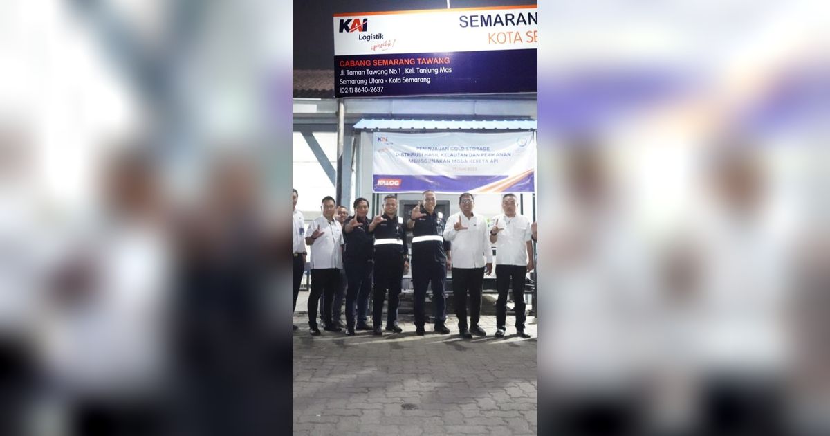 KKP: Distribusi Komoditas Perikanan Lewat Jalur Kereta Meningkat