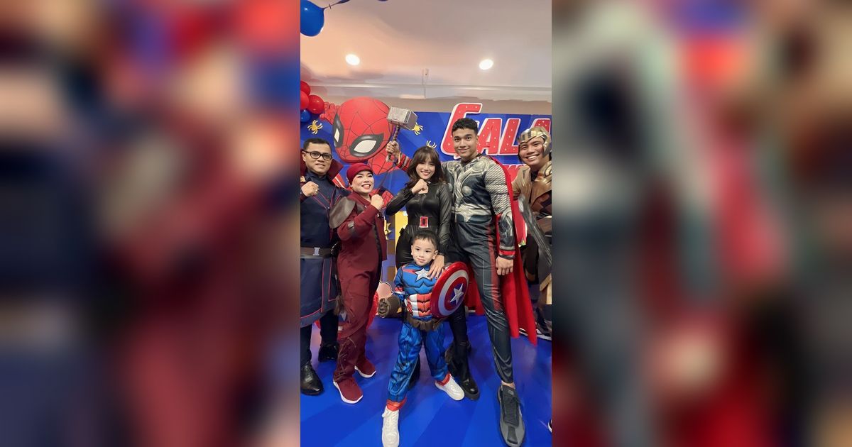 Berlangsung Meriah, Ini Potret Perayaan Ultah ke-3 Gala Sky yang Bertema Avengers