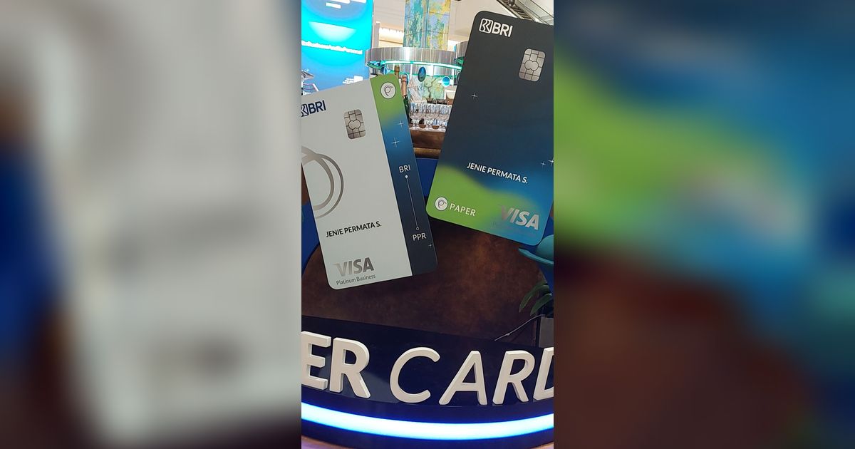Perluas Transaksi, BRI Luncurkan Kartu Kredit PAPERCARD untuk UMKM