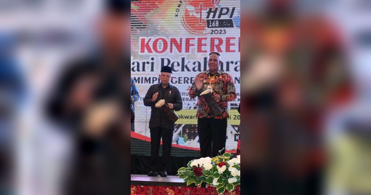 Ma'ruf Amin: Papua Contoh Harmonisasi Kebangsaan Indonesia