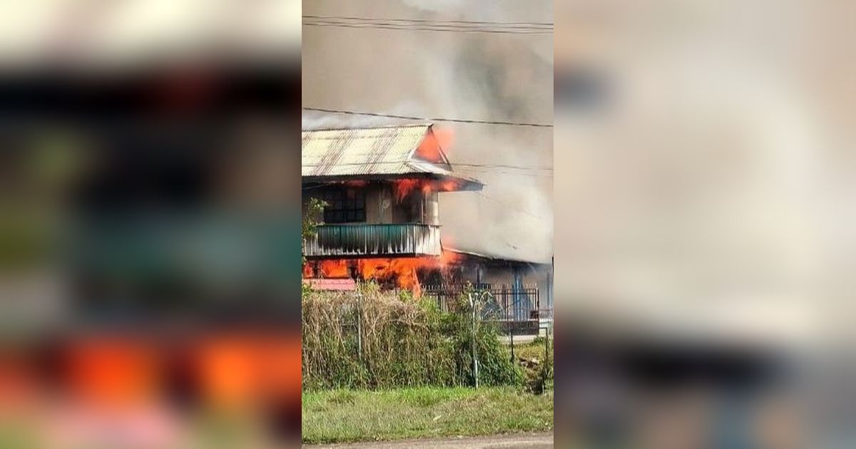 Kondisi Dogiyai Berangsur Kondusif, TNI-Polri Kumpulkan Tokoh Masyarakat Pasca-Kerusuhan