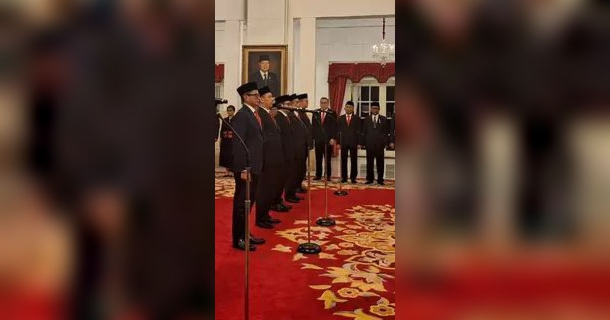 Daftar Kekayaan Menteri dan Wakil Menteri yang Baru Dilantik Hari Ini, Siapa Paling Tajir?