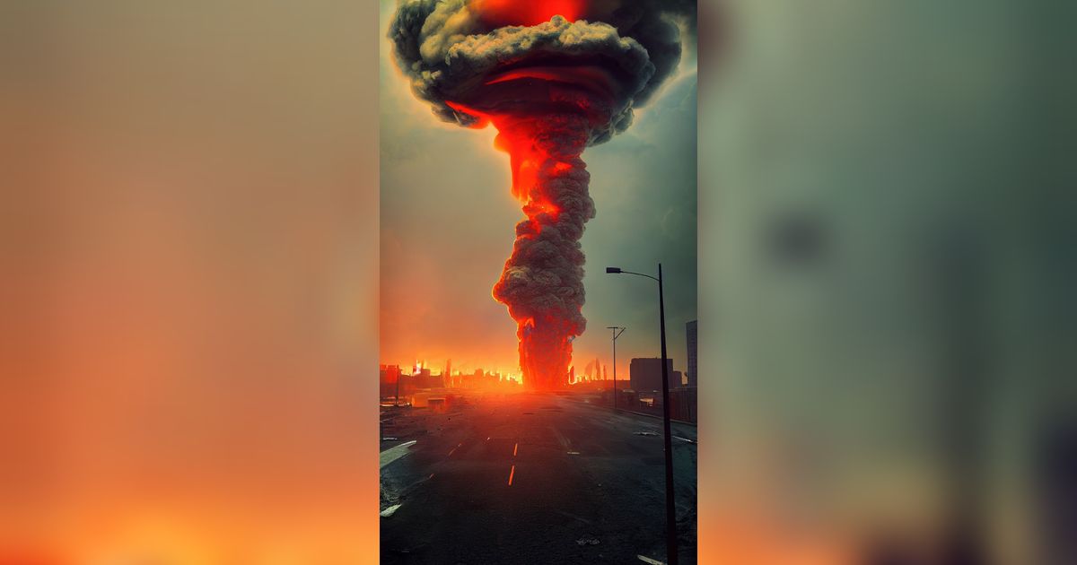 Misteri Ledakan Terbesar dalam Sejarah, Langit 'Terbelah Dua'