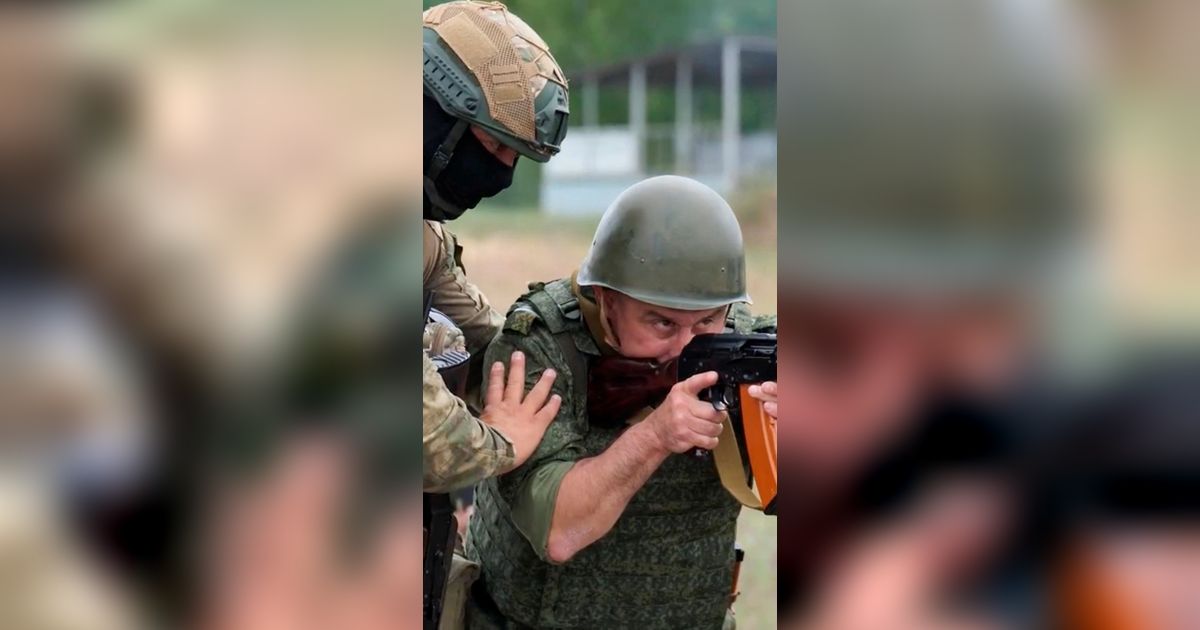 FOTO: Setelah Gagal Kudeta Putin, Tentara Bayaran Wagner ke Belarusia Gembleng Pasukan Sekutu Rusia