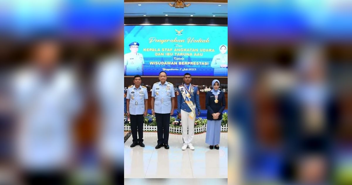 Muhammad Galuh jadi Lulusan Terbaik & Raih Adhi Makayasa Akademi TNI AU 2023, Ini Sosoknya