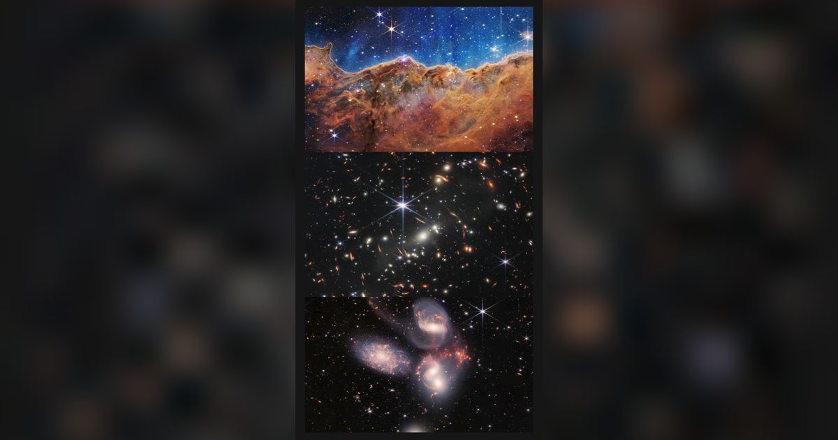 Bikin Takjub, Foto Indahnya Alam Semesta yang Diabadikan Teleskop James Webb Milik NASA